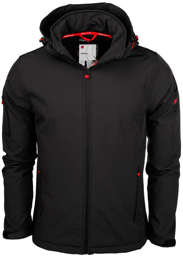 Chaqueta Hombre Softshell Ozoshi Kazaiuki - O20SS001 - negro - depor8